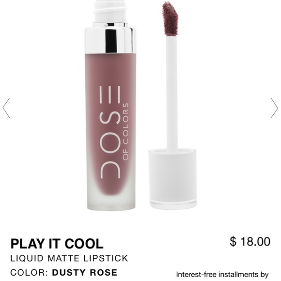 Dose liquid lipstick in Play it Cool - Picture 4 of 4